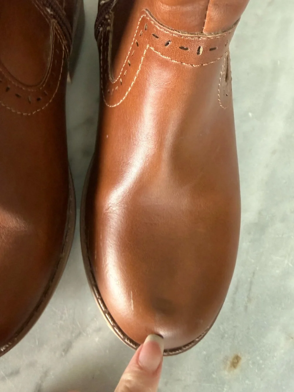 Dolce Vita Kids Tan Leather Pull-On Boots